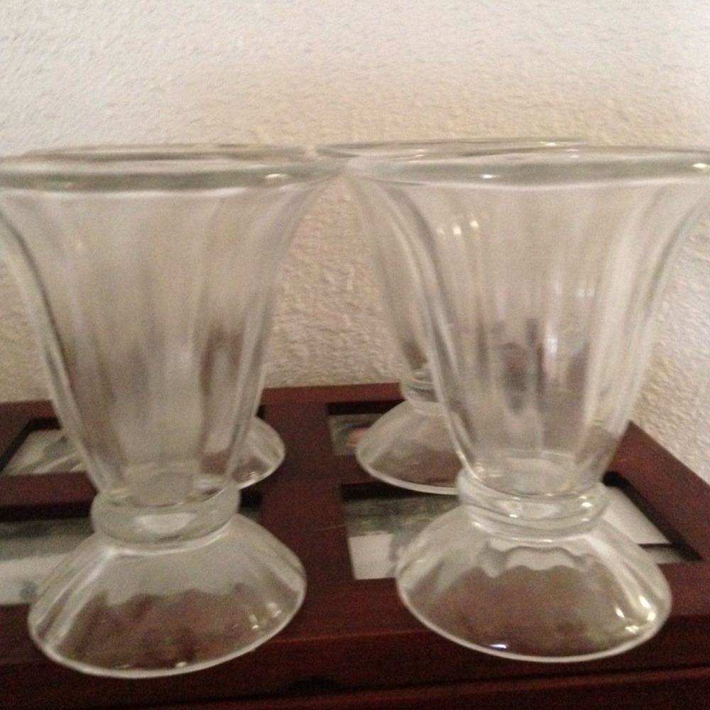 SET of 4 Parfait Glasses